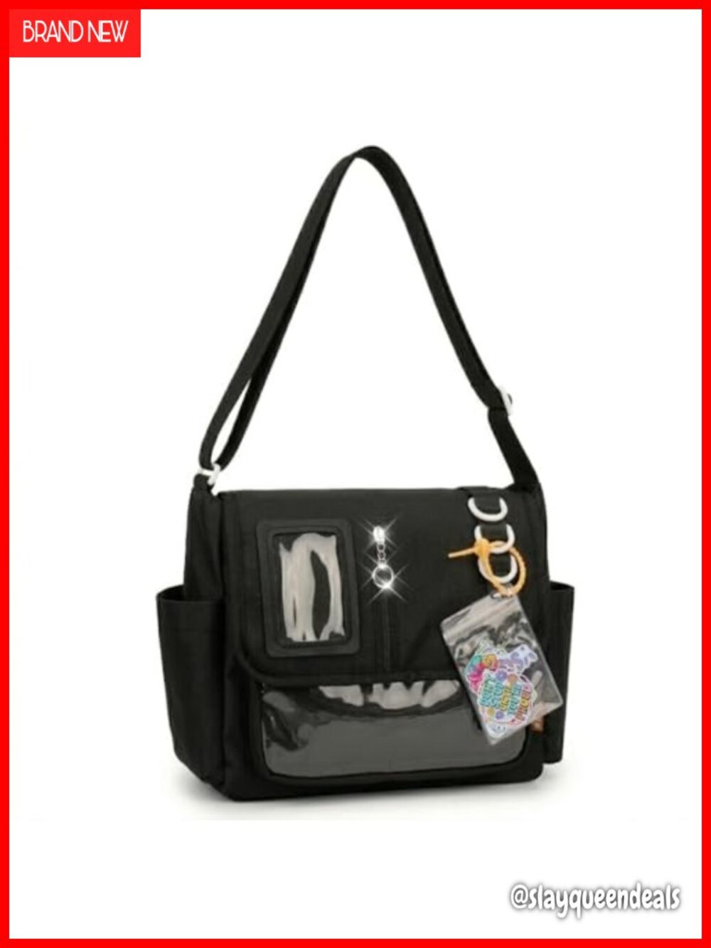 Ita Bag Crossbody Messenger Display Window DIY Pin Anime Kawaii Purse